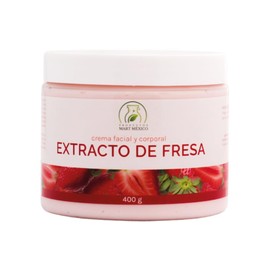 Crema Extracto De Fresa Corporal Tonifica 400 Grs Productos Mart Mexico