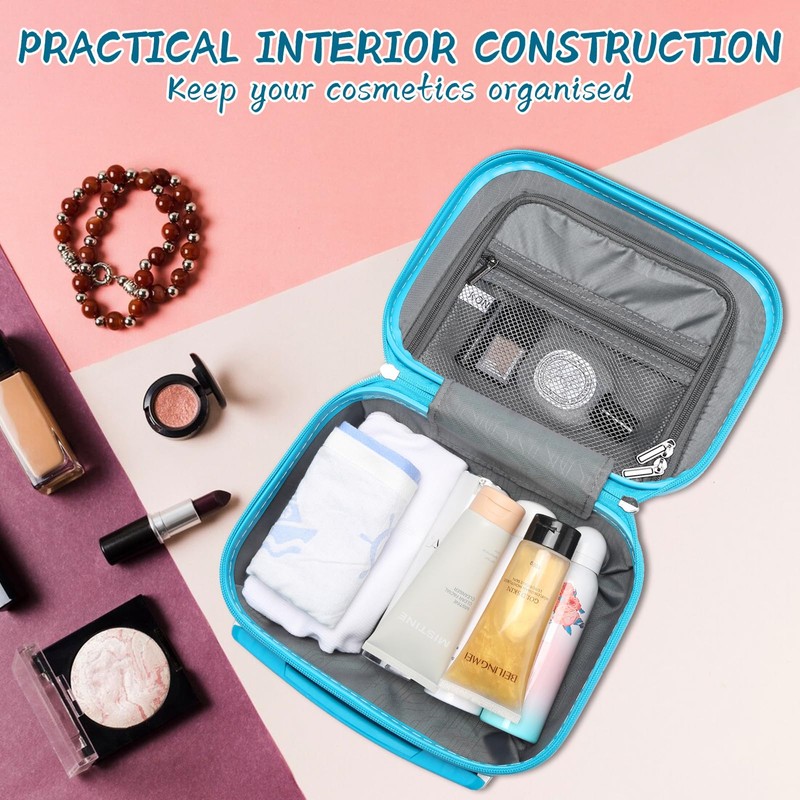Kono Vanity Case ABS Hard Shell Makeup Case Box Organiser