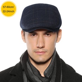 Sumolux Mens Newsboy Hat Flat Cap Gatsby Newsboy Lvy Irish Hats Driving Cabbie Hunting Cap
