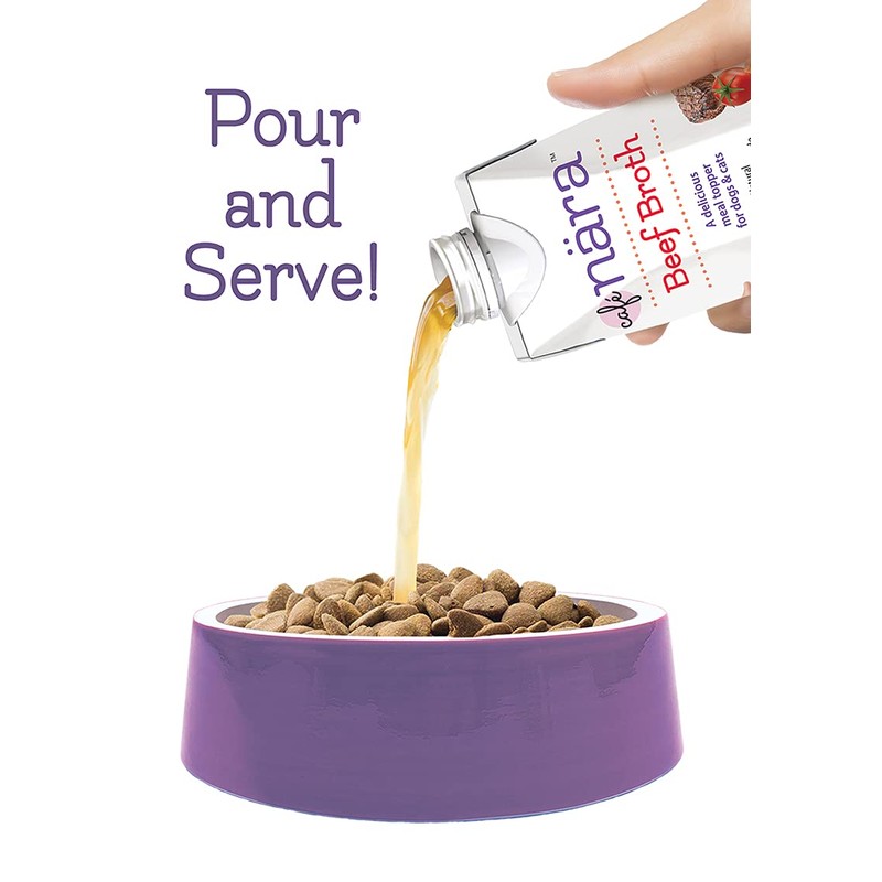 Café Nara Broth Meal Topper for Dogs and Cats- 1.1