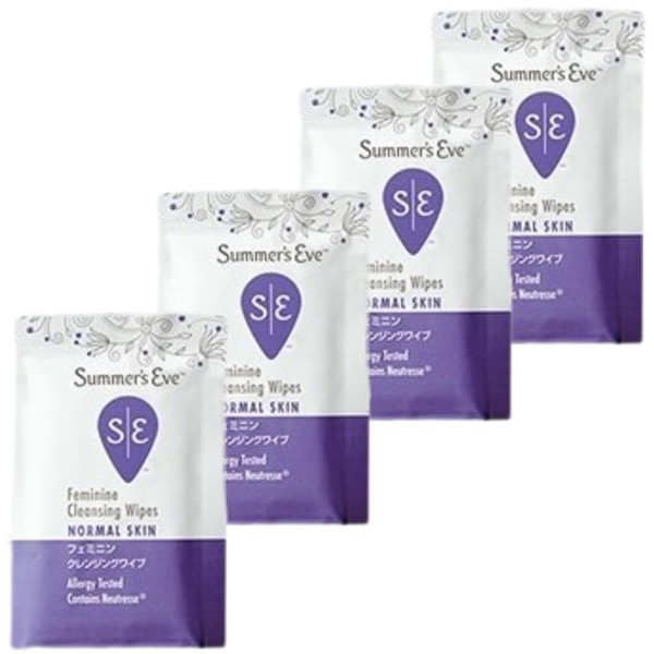 First Summer's Eve, 4 Trials, Feminine Cleansing Wipes