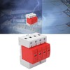 4P Surge Protective Device High Accuracy Exquisite Craftsmanship Safe Arrester