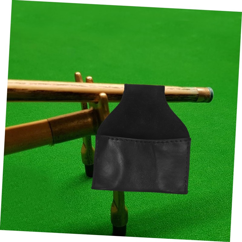 WHAMVOX Billiard Portable Chalk Holder Convenient Pool Table Accessory Black