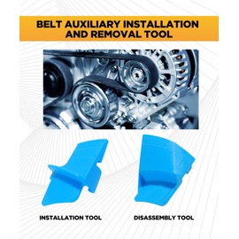 Flaconi 2PCS automotive tools,stretch belt tool,Automobile Ribbed Drive Belts Remover,Stretch Auxiliary Belt Removal Tool,Automotive Belt Installation Tool,Used for Car Belt Installation and Removal