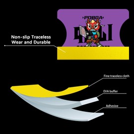 5PCS Vinyl Squeegee Felt Edge Replacement - PPF Squeegee Felt Vinyl Scraper Buffer Tape Scratch proof Car Vinyl Wrap Tool, Self-Adhesive Car Film Wrap Tool Felt Edge Replacement for Vinyl Squeegee