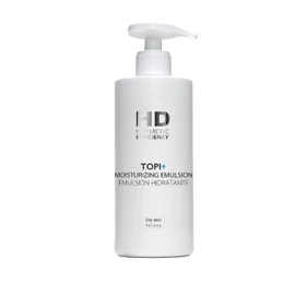 HD Cosmetic Efficiency TOPI+ EMULSIÓN HIDRATANTE 400 mL, hidratante cuidado corporal que ayuda a suavizar el picor y las rojeces. Mantiene la piel hidratada y protegida.
