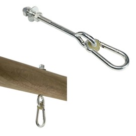 Swing Hook, set of 2, Swing seat accessories, 6.5" swing hangers, galvanised steel, Heavy duty, Outdoor play, play structure accessories, play set accessories, Slide set accessories, playhouse accessories