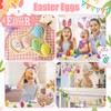 XLZJYIJ Easter Eggs for Hanging, Pack of 36 Easter Eggs
