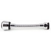 Maximex Flexible Shower Extension with Pressure and Shower Jet, Stainless