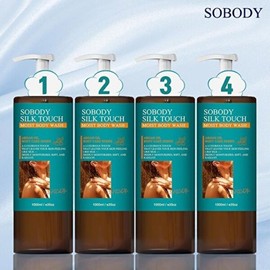 Sobody Sobody Argan Oil Body Wash 1000ml x 4 bottles / 쏘바디 쏘바디 아르간오일 바디워시 1000ml 4병