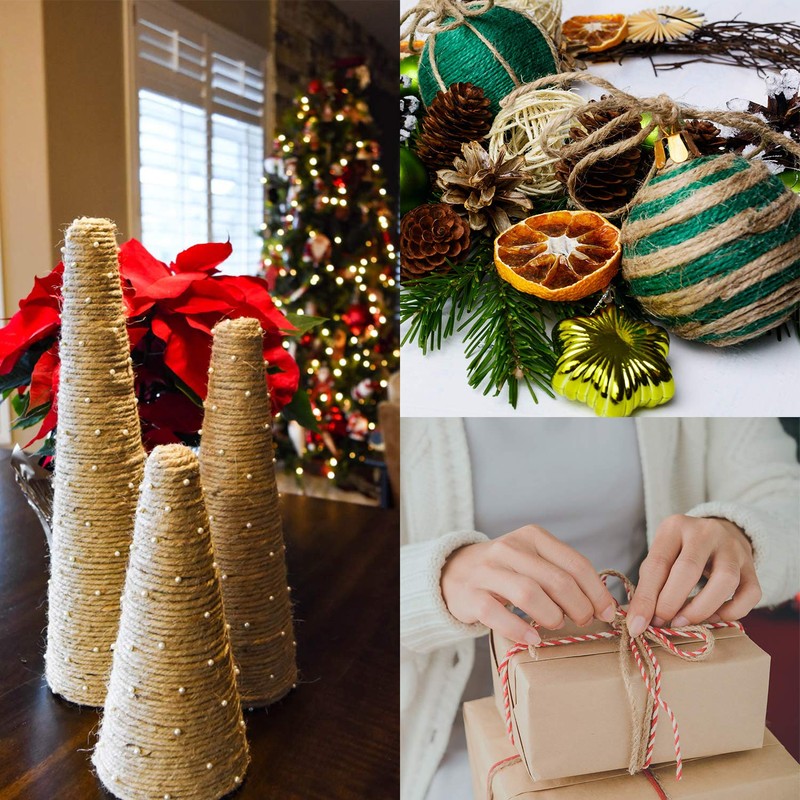 Fuyit Garden Twine, Jute String, Macrame Cotton