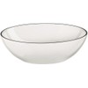 ASA 1908113 LIGNE Schale - ligne noire - Bone China