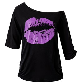 LATOBREATH Women Tutu Skirt 80s Mardi Gras Set Headband Necklace Gloves Striped Stockings（L）