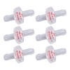 Fafeicy Pack of 10 Check Valve, 1-Way Translucent Tower Water