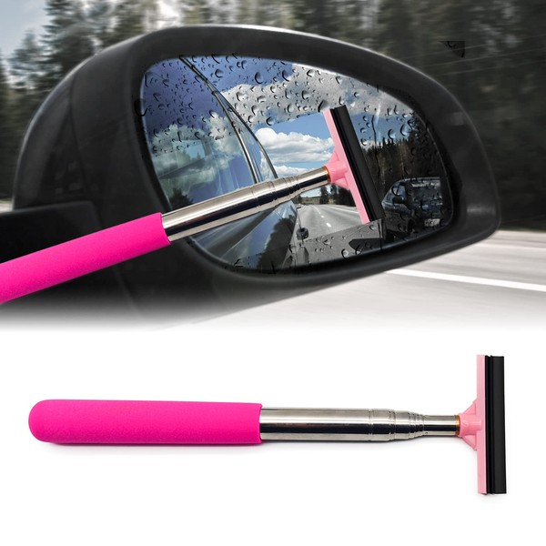 1pcs Portable Wiper for Car Rearview Wiper Telescopic 98cm Long