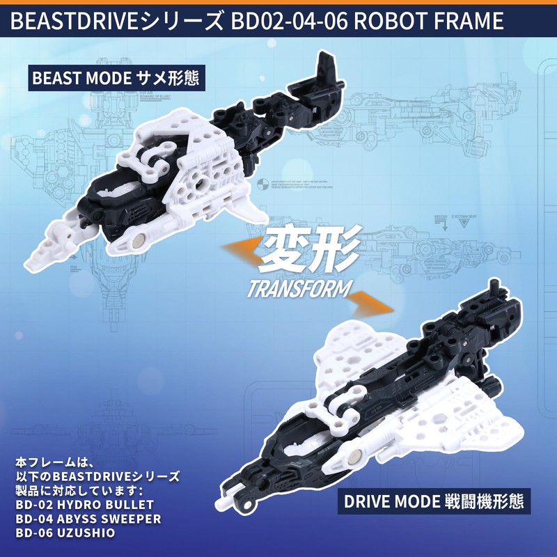 52TOYS BEASTBOX BD02-04-06 Robot Frame Robot Frame Compatible with BD-02/04/06