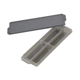 Pearl Metal D-6653 Ice Tray, Ice Maker, Ice Tray, Stick, Thick, Lid Included, Easy to Remove, Made in Japan, Gray, Cold Club