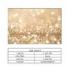 YongFoto 4.5 x 3 m Vinyl Photo Background Bokeh Sparkle