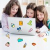 100 Sheets Stationery Graffiti Stickers, School Stickers, School Entry Stickers,
