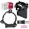 Svicari H7 Headlight Bulb Socket Adapter Holder Kit Compatible with