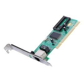 Yoidesu Tarjeta de Red Gigabit PCIe (PCI-E/PCI Express), 10/100/1000 Mbps Tarjeta Adaptadora PCI Express Ethernet, de un Puerto Realtek 8169 RJ45 LAN Adapter Converter para PC de Escritorio