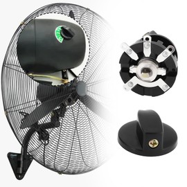 Create idea 2pcs 4 Position 3 Speed Fan Selector Rotary Switch 120v - 250V for Industrial and Household Fans with Knobs