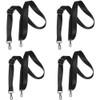 DACUAN 4pcs Horse Blanket Sheet Leg Straps Adjustable Elastic Length