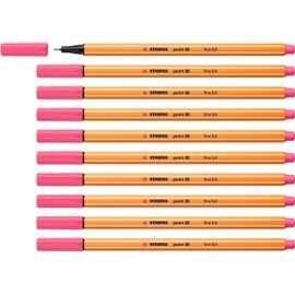 STABILO STABILO - Fineliner - point 88-10er Pack - hellrosa