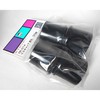 Wake Sangyo GK-014 Chair Cap, Round Shape, Black, 1.3 inches
