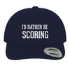 I'd Rather Be Scoring - Soft Dad Hat Baseball Cap,