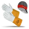 Giorgino Premium TIG Welding Gloves with FREE Assorted Welding Cap