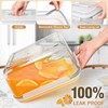 Large Glass Storage Containers with Lids, Extra Large Glass Food