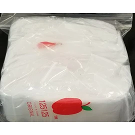 125125 Original Mini Ziplock 2.5mil Plastic Bags 1.25" x 1.25" Reclosable Baggies (Clear) Bulk