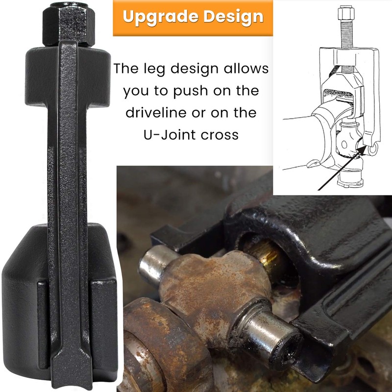 10102 U Joint Pullers Automotive (Class 6-8) Heavy Duty Universal