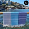 KZY LONDON Beach Towel - Large Turkish Beach Towels for