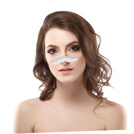 Angoily 10pcs Nose Protection Strips for Masks Fog Nose Pads Easy to Install Prevents Glasses from Fogging Compatible with All Mask Practical Daily Use Accessories