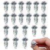 BENLIUDH 20pcs Hollow Wall Anchors for Thin Walls Heavy Duty,