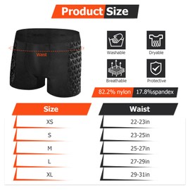 Gracfulcub Youth Padded Sliding Shorts with Protective Cup, Sports Cup for Men, Baseball Sliding Shorts for Baseball Football Lacrosse Hockey (M)