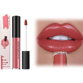 Brillo de labios en crema 12 colores, lápiz labial de nueva textura 2026 Color crema 12 colores, lápiz labial de terciopelo hidratante resistente al agua, antidecoloración y de larga duración (#11)