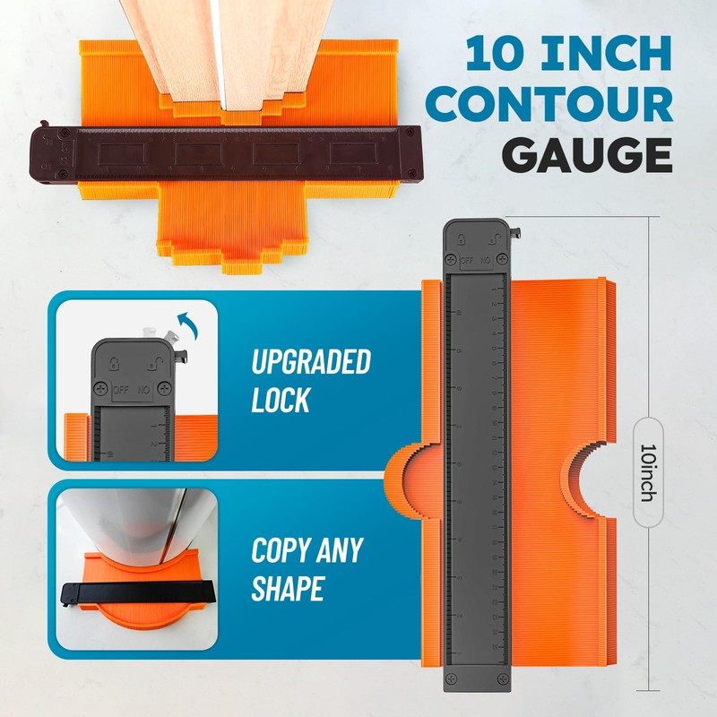 NAACOO Laminate/Vinyl Flooring Tools, Tapping Block for Vinyl Plank Flooring-Double