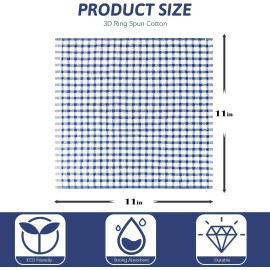 Unbranded 8 Pack Dish Cloths for Washing Dishes,Super Soft and Absorbent 11 x 11In