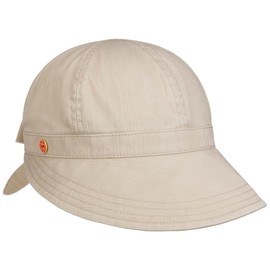 Mayser Angelina Visor Fabric Visor Women's Visor Sun Visor Women's Cap Sun Cap Women's – Made in the EU with Peak Spring Summer, gray