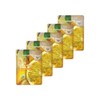 3W moisture intensive care disposable elasticity high moisturizing mask pack fresh lemon 10 sheets 5 sets / 3W 수분 집중케어 일회용 탄력 고보습 마스크팩 후레쉬 레몬 10매 5세트