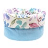 Lashuma Bread Basket Kitchen Cotton Decorative Basket Colourful Watercolour Basket