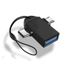 2 in 1 OTG Converter USB 3.0 to Micro USB