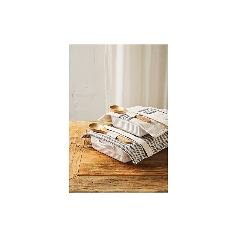 Mud Pie Casserole Baker Holder, Eat, 14.75" x 14.25"