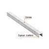 Truper GRANEU-3/8-8, Caja con 5000 grapas corona 3/8" calibre 22