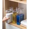 ZNZNANG 2PCS Laundry Detergent Dispenser,1200ml Softener Laundry Detergent Bottle,Beads Container