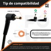 PO WE Cargador para portátil de 45 W 19 V