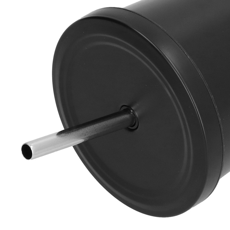 500ML Small Vacuum Coffee Cup Iced Coffee Bottle with Straw